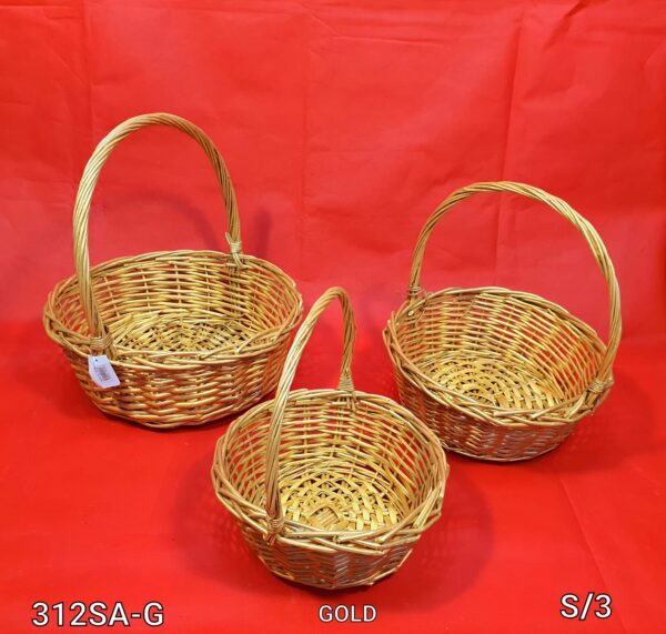 WILLOW BASKET:S/3 (312SA-G)