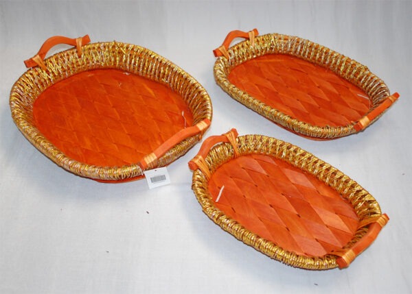 WEAVE BASKET:S/3 (36265/6-SET)