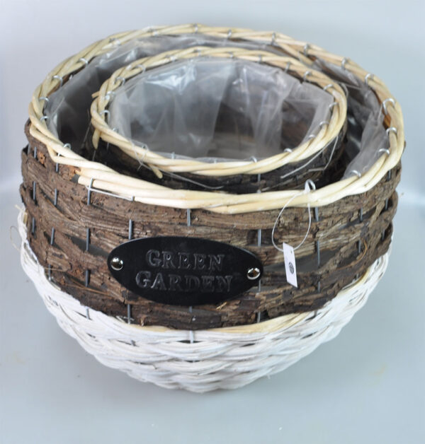 WILLOW BASKET:S/2 (ZX16C-1266)