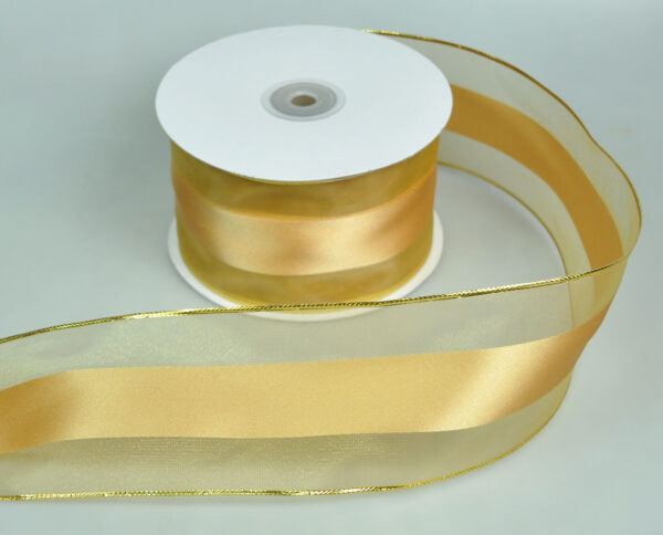 RIBBON W/WIRE EDGE:6.5CMx25Y (2126/RIB)