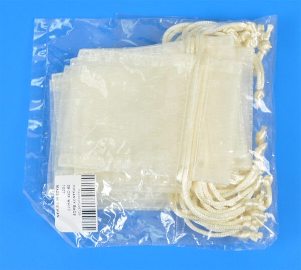 ORGANDY BAGS; 1DOZ/POLY BAG (1007)