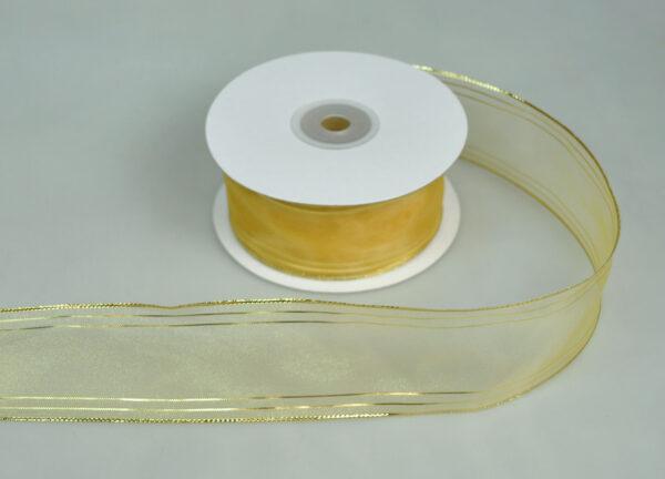 RIBBON W/WIRE EDGE:4CMx25Y (2148/RIB)